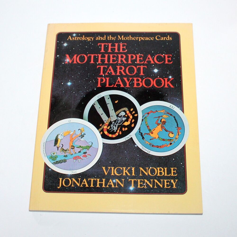 The Motherpeace Tarot Playbook + Round Deck 1988 1983 Vicki Noble Karen Vogel - Picture 2 of 9